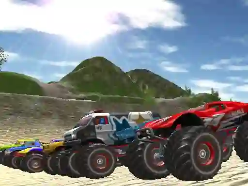 بازی Offroad Monster Trucks آنلاین