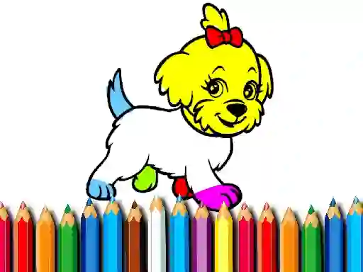 بازی Back To School: Doggy Coloring Book آنلاین