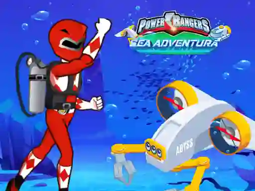 بازی Power rangers Sea adventura آنلاین