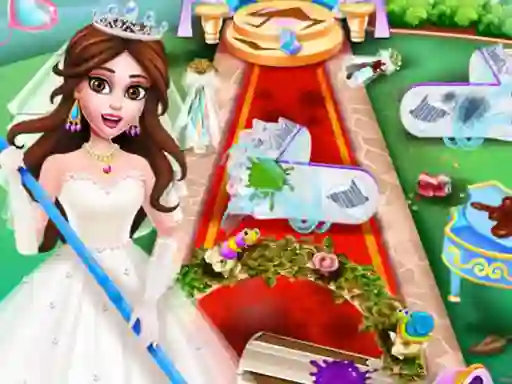بازی Princess Wedding Cleaning آنلاین