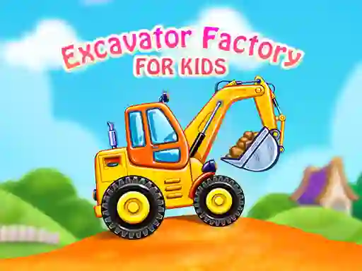 بازی Excavator Factory For Kids آنلاین