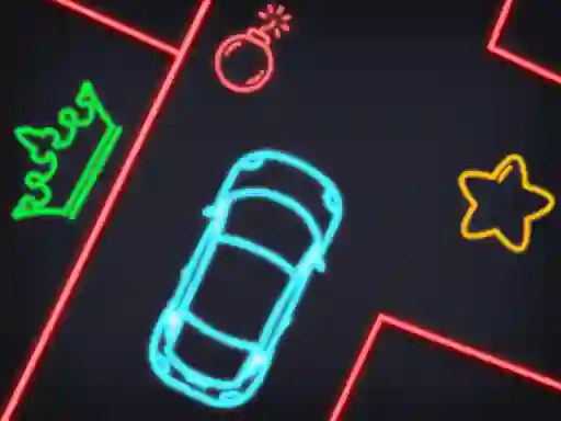بازی Neon Car Puzzle آنلاین