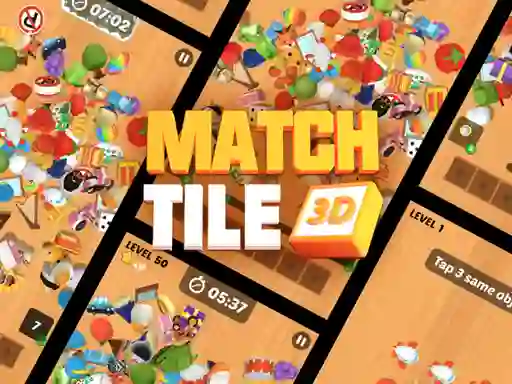 بازی Match Tile 3d آنلاین