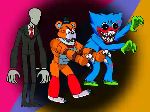بازی Monsters Attack Among Us Squad آنلاین