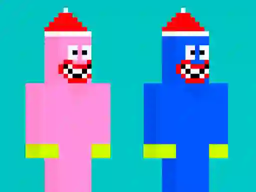 بازی Noob Huggy Kissiy آنلاین