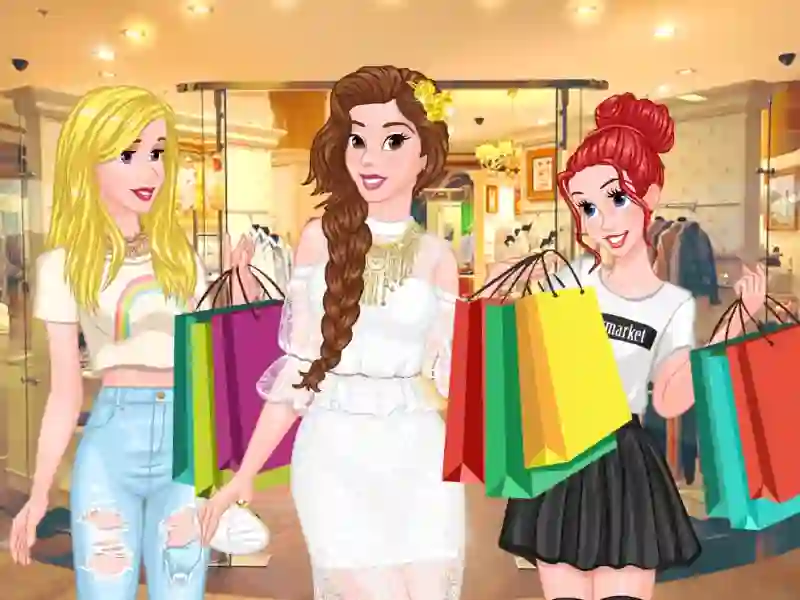 بازی Princesses: Fashion Shopaholic آنلاین