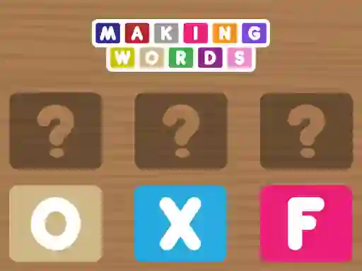 بازی Making Words آنلاین