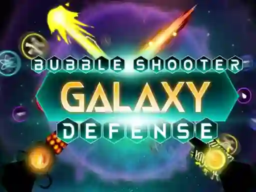 بازی Bubble Shooter Galaxy Defense آنلاین
