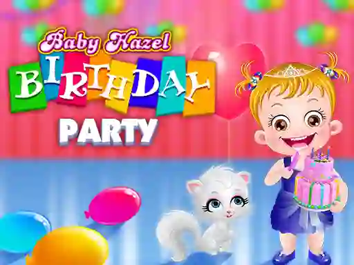 بازی Baby Hazel. Birthday party آنلاین