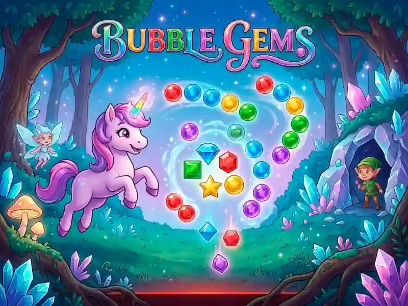 بازی Bubble Gems آنلاین