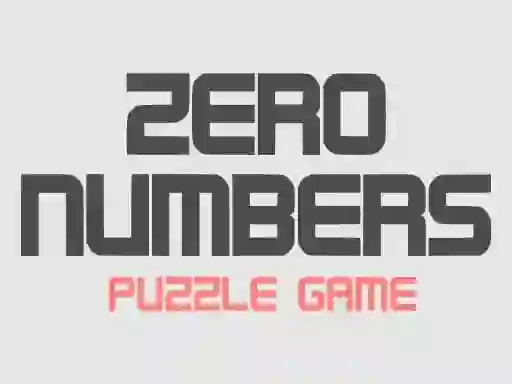 بازی Zero Numbers Puzzle Game آنلاین