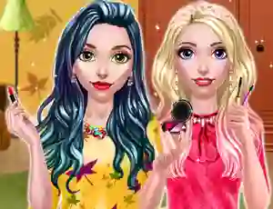 بازی BFF Autumn Makeup آنلاین
