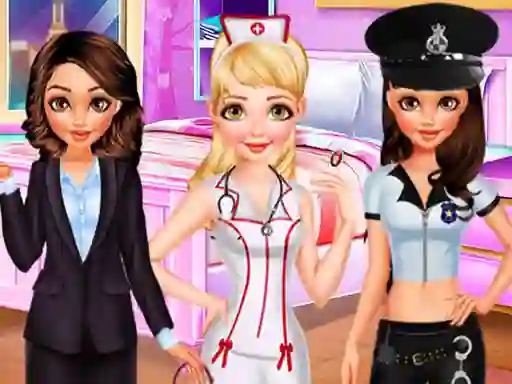 بازی BFF Princess Career Photoshoot آنلاین
