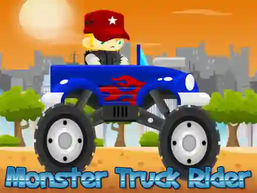 بازی Monster Truck Rider آنلاین