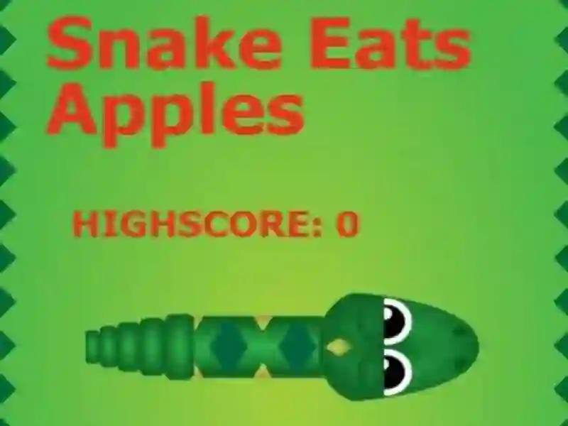 بازی Snake Eats Apples آنلاین