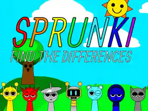 بازی Sprunki Find The Differences آنلاین