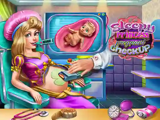 بازی Sleepy Princess Pregnant Check Up آنلاین