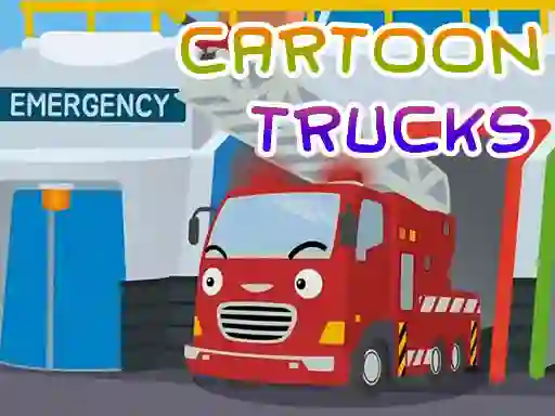 بازی Cartoon Trucks Jigsaw آنلاین
