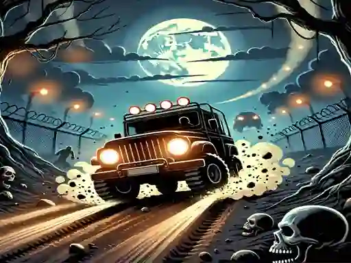 بازی Racing Car Destroying Zombie آنلاین