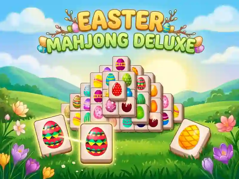 بازی Easter mahjong deluxe آنلاین