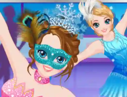 بازی Ice Skater Princess Dressup آنلاین