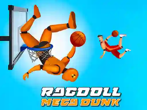 بازی Ragdoll Mega Dunk آنلاین