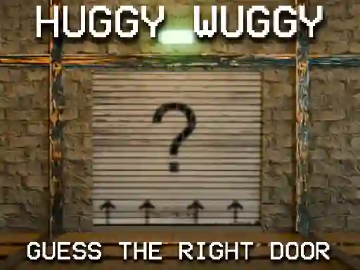 بازی Huggy Wuggy Guess the right door آنلاین