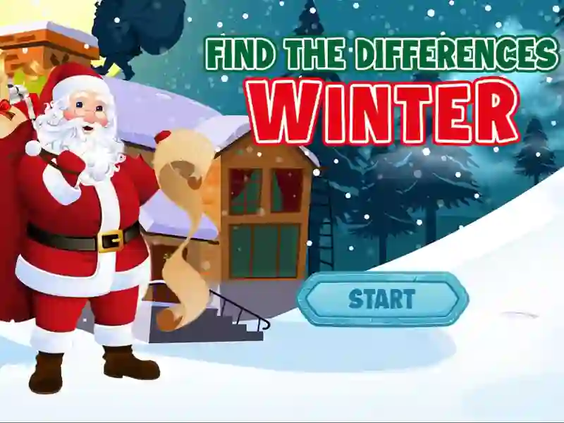 بازی Find The Differences Winter آنلاین