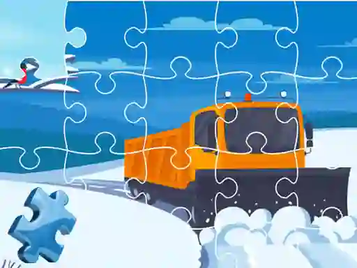بازی Winter Trucks Jigsaw آنلاین