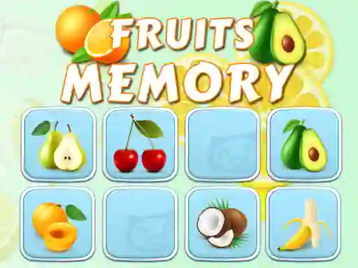 بازی Fruits Memory آنلاین
