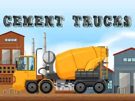 بازی Cement Trucks Hidden Objects آنلاین