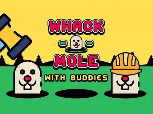 بازی Whack A Mole With Buddies آنلاین