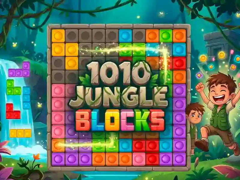 بازی 1010 Jungle Blocks آنلاین