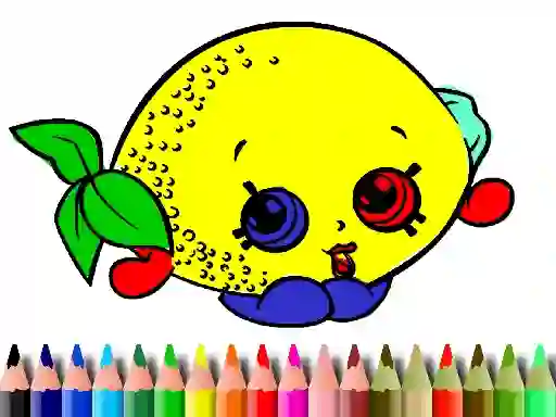 بازی Back To School: Fruits Coloring Book آنلاین