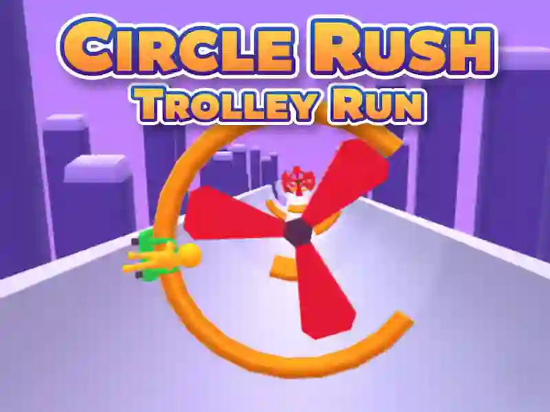 بازی Circle Rush Trolley Run آنلاین