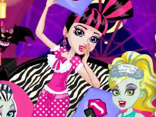 بازی Monster Slumber Party Funny Faces آنلاین