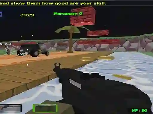 بازی Blocky Combat Strike Zombie Multiplayer آنلاین