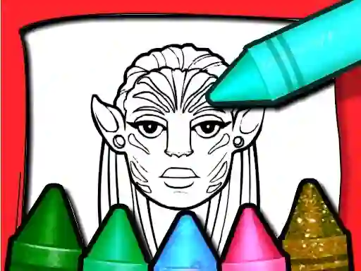 بازی Avatar Coloring Book آنلاین