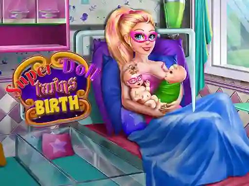 بازی Super Doll Twins Birth آنلاین