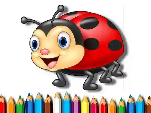 بازی Ladybug Coloring Book آنلاین