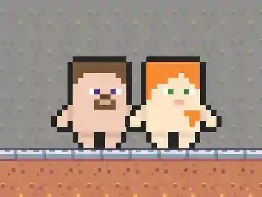 بازی Pixi Steve Alex Herobrine آنلاین