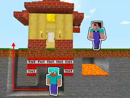 بازی Noob vs Pro Challenge آنلاین