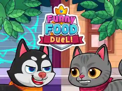 بازی Funny Food Duel آنلاین