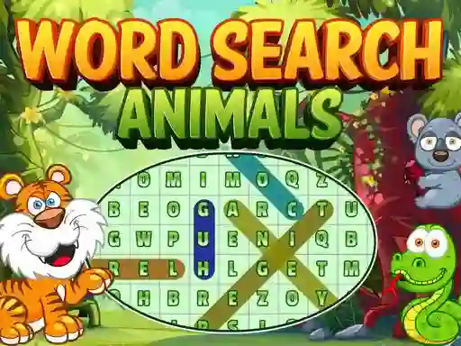 بازی Word Search Animals آنلاین