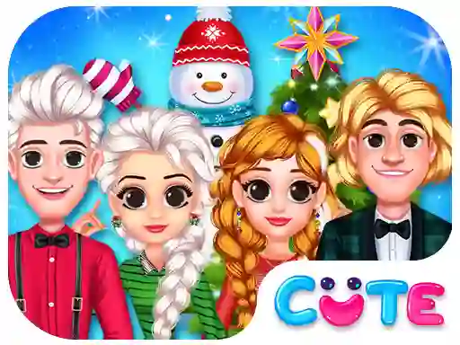 بازی Frozen Princess Christmas Celebration آنلاین