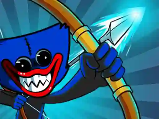 بازی Huggy Wuggy Archer آنلاین