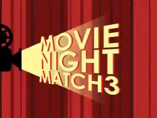 بازی Movie Night Match 3 آنلاین