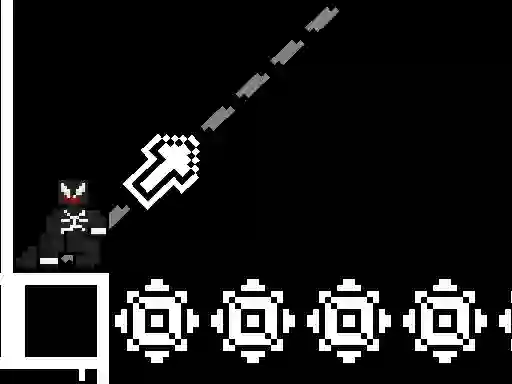بازی 8bit Black Ropeman آنلاین