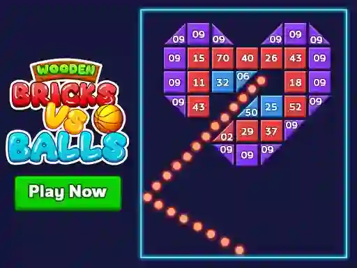 بازی Wooden Bricks Vs Balls آنلاین