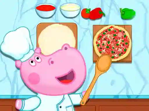 بازی Hippo Pizzeria آنلاین